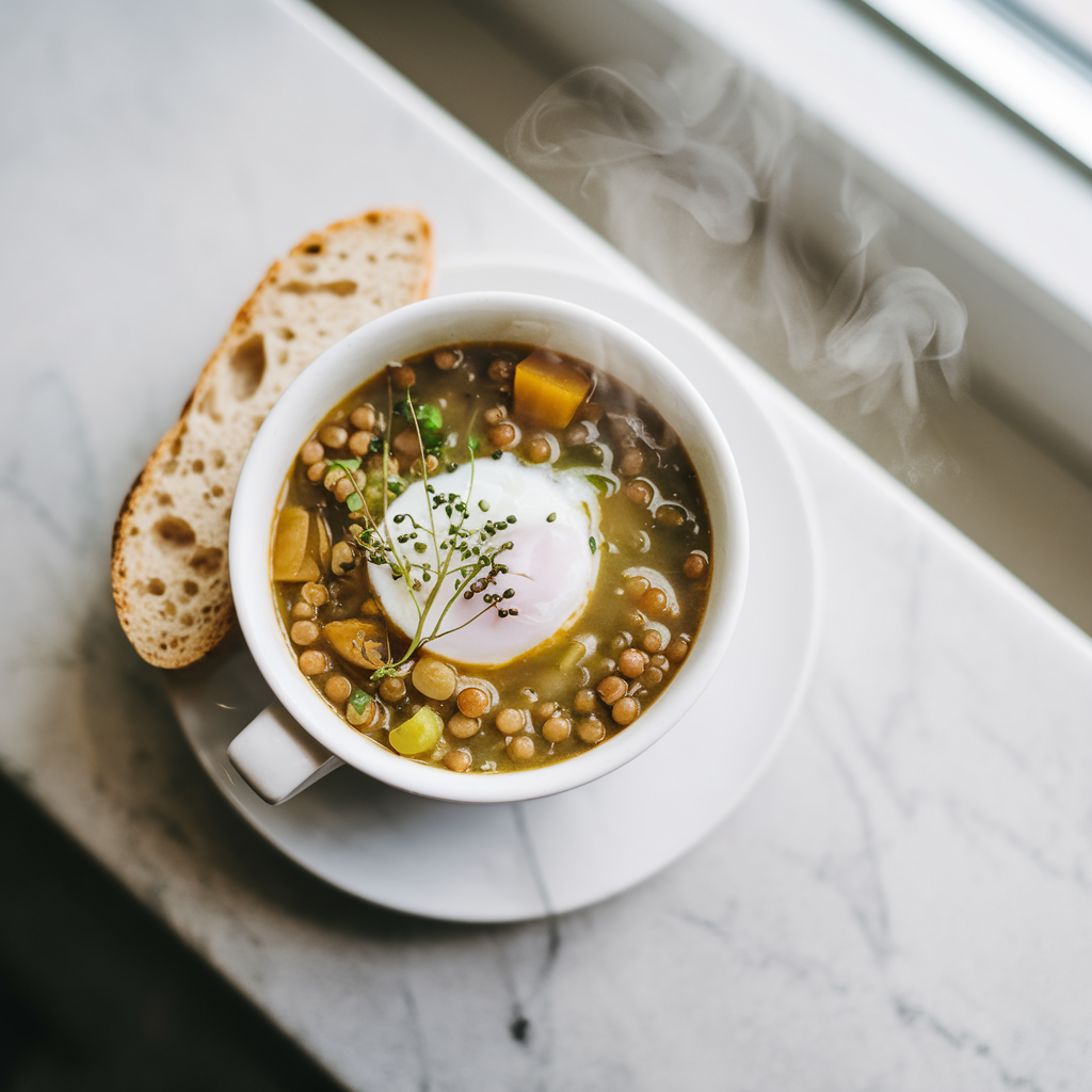 High-Protein Breakfast Soup