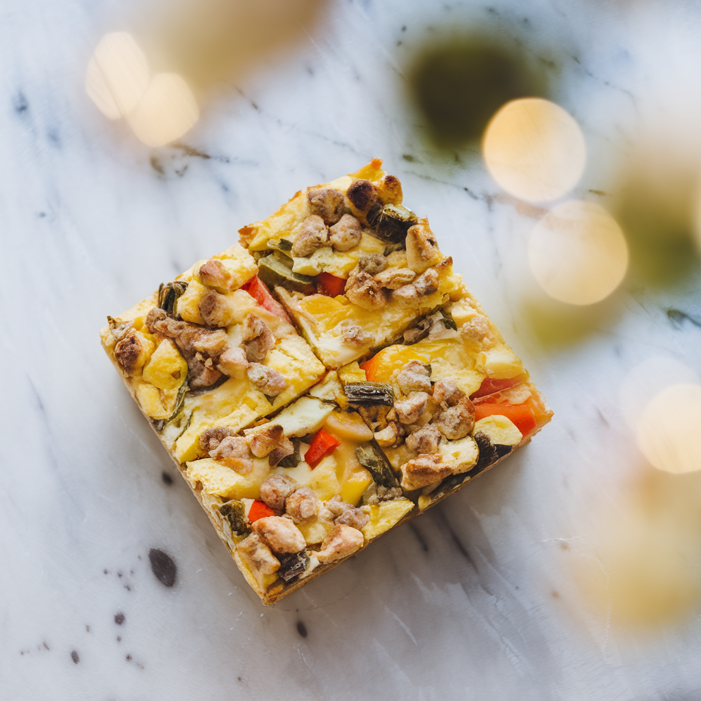 Sheet Pan Breakfast Bake Squares