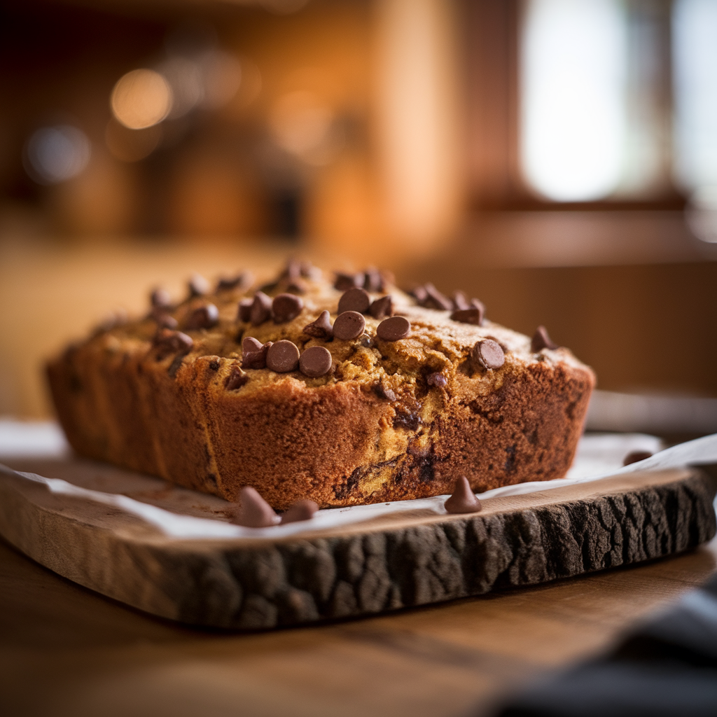 Chocolate Chip Protein Zucchini Bread