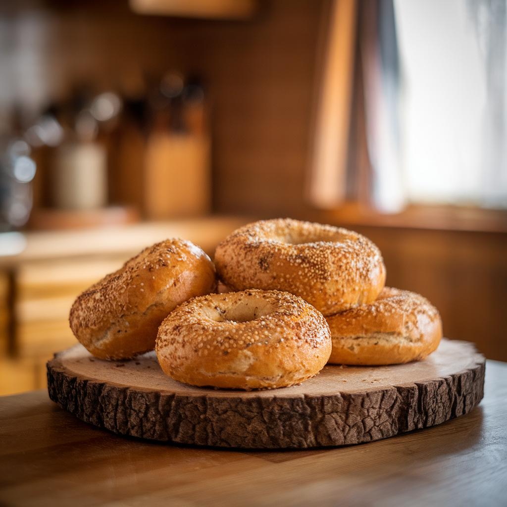 Everything Protein Bagels