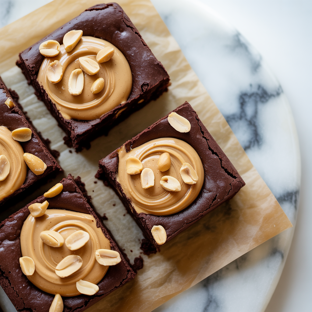 Peanut Butter Protein Brownies